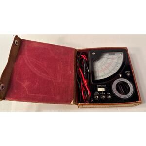 Midland 23-101 Vest Pocket Multimeter With Original Carrying Case